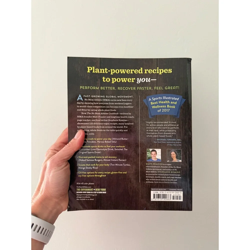 The No Meat Athlete Cookbook‎ Matt Frazier Stepfanie Romine Plant-Based Recipes